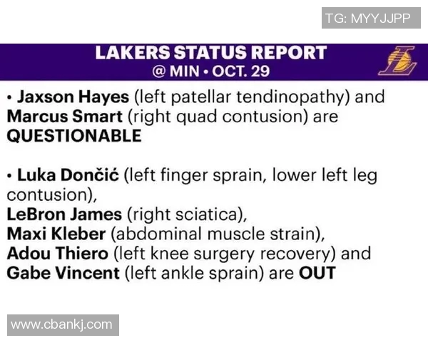 队记：海斯今天战森林狼将迎来复出，斯玛特继续缺阵